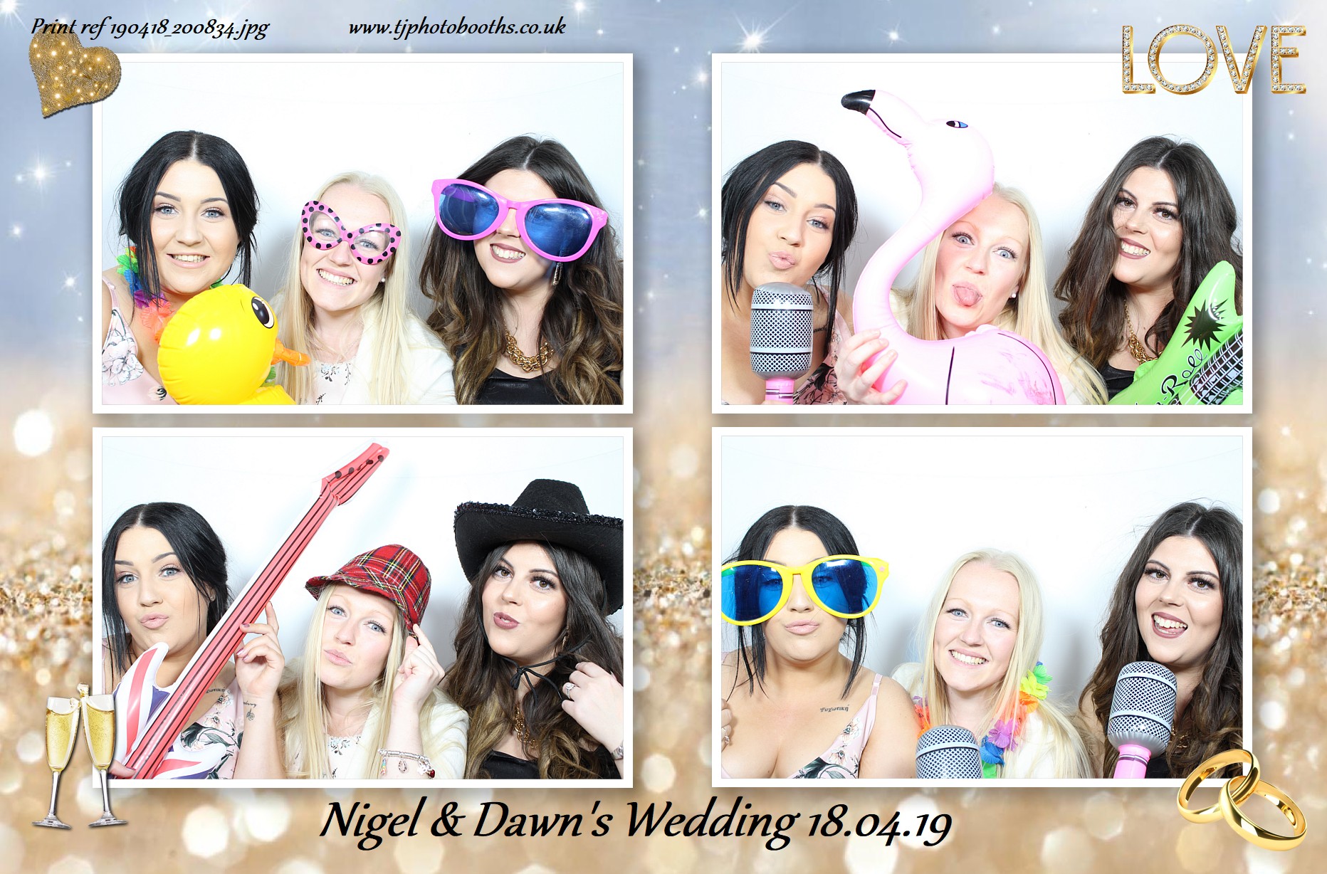 Nigel & Dawn's Wedding | View more photos from the event at gallery.tjphotobooths.co.uk/u/TJPhotobooths/Nigel-Dawns-Wedding